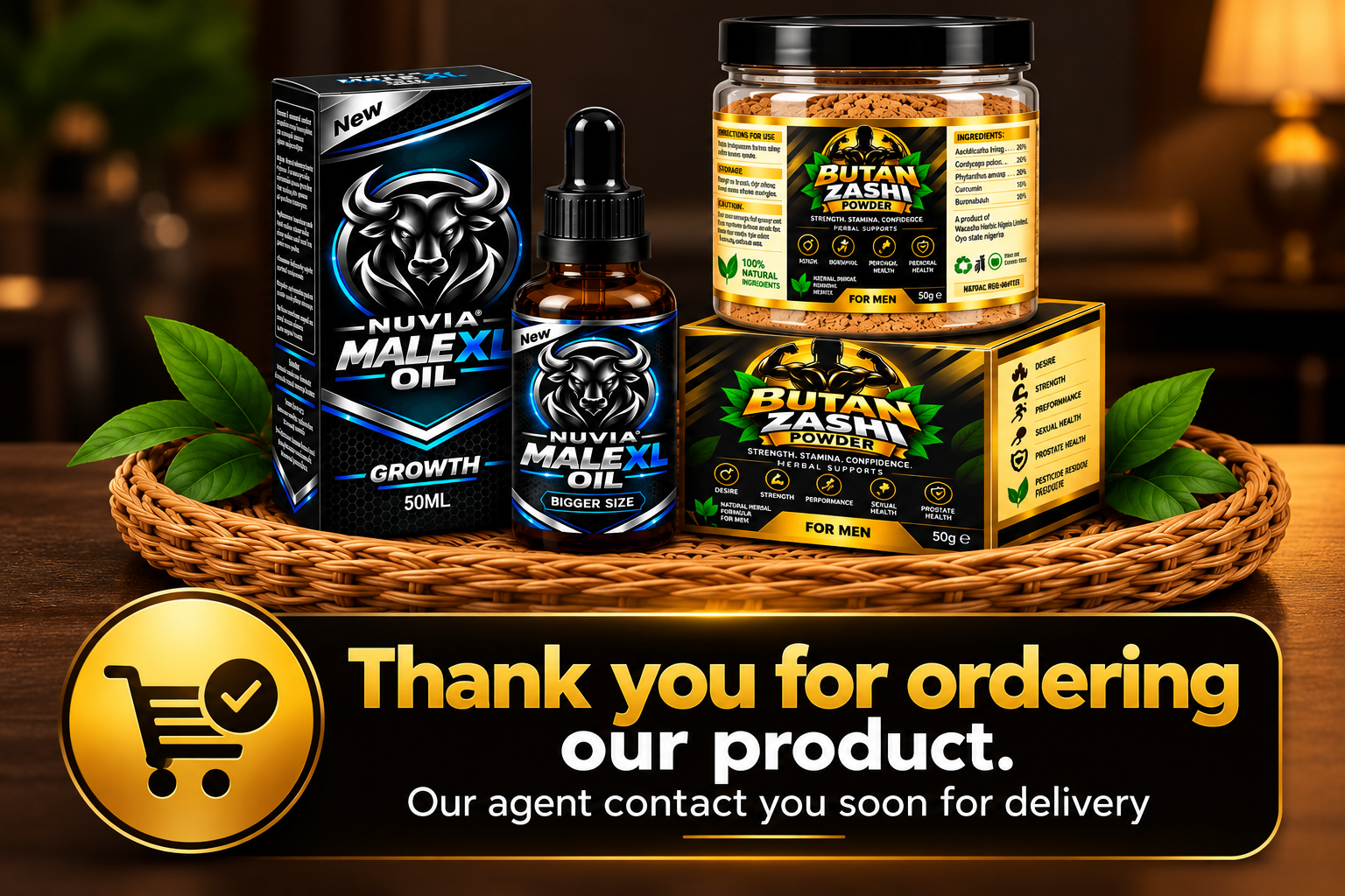 Butan Zashi + Nuvia Oil